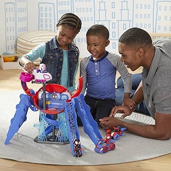 その他 Spidey Amazon.com: Spidey and His Amazing Friends Web-Quarters
